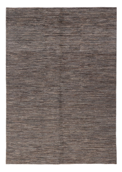 Berber Teppich 169x240cm - Wollteppich - dunkelgrau