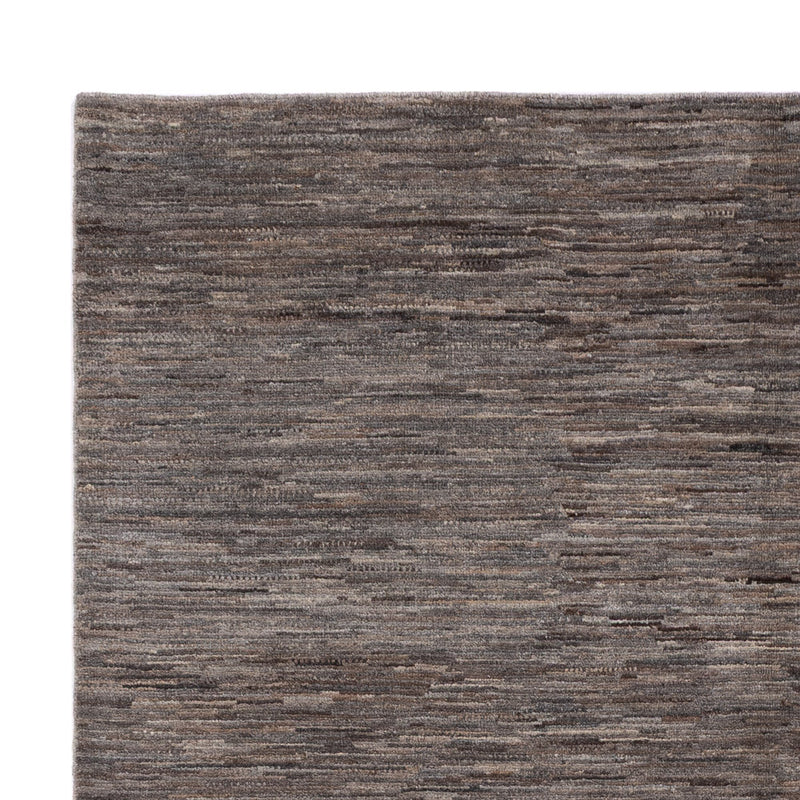 Berber Teppich 169x240cm - Wollteppich - dunkelgrau