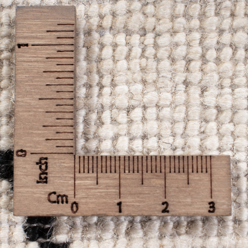 Berber Teppich 175x235cm - Wollteppich - grau
