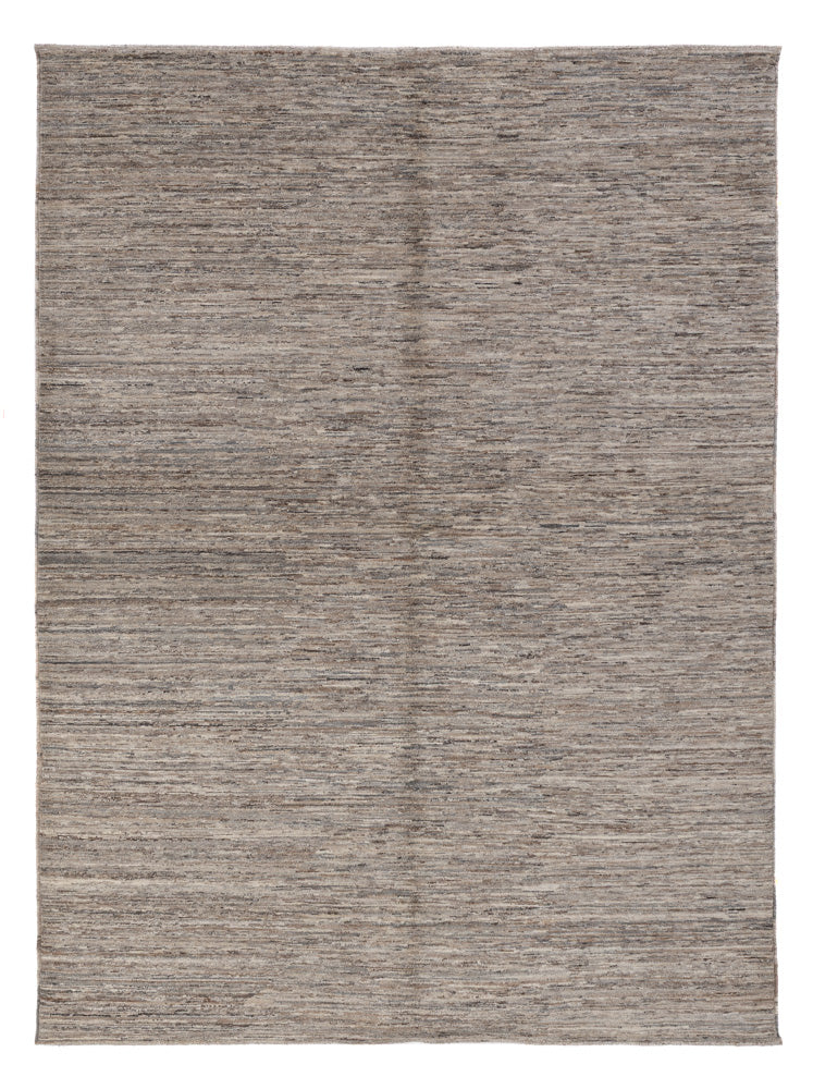 Berber Teppich 174x238cm - Wollteppich - dunkelgrau