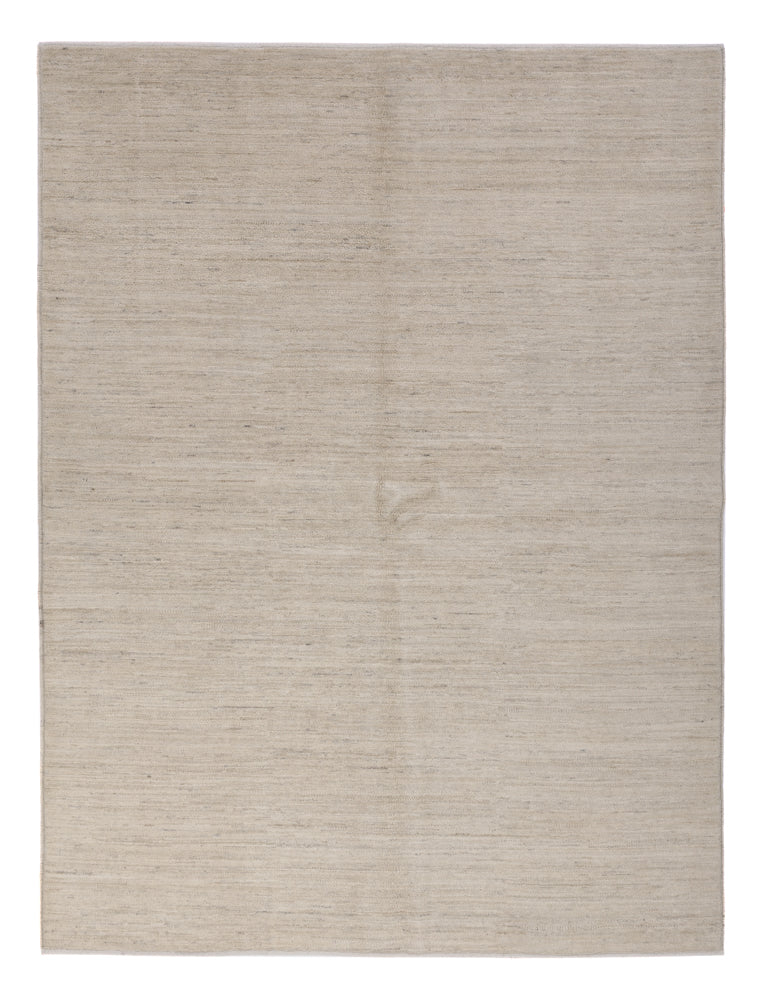 Berber Teppich 177x235cm - Wollteppich - hellgrau