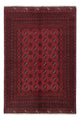 Akhche Teppich 164x242cm - Perserteppich - dunkelrot