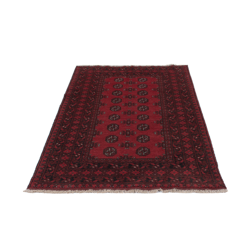 Akhche Teppich 101x197cm - Perserteppich - dunkelrot