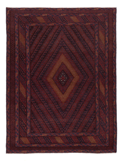 Kelim Afghan Teppich 155x201cm - rost