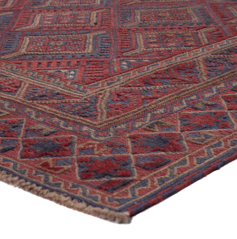 Kelim Afghan Teppich 155x207cm - rost