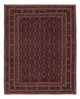 Kelim Afghan Teppich 155x188cm - dunkelbeige