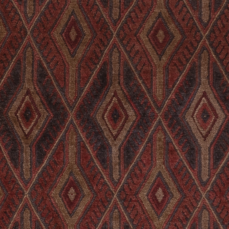 Kelim Afghan Teppich 150x194cm - dunkelbeige