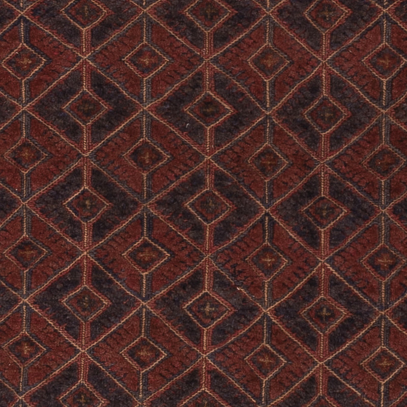 Kelim Afghan Teppich 149x202cm - dunkelbeige