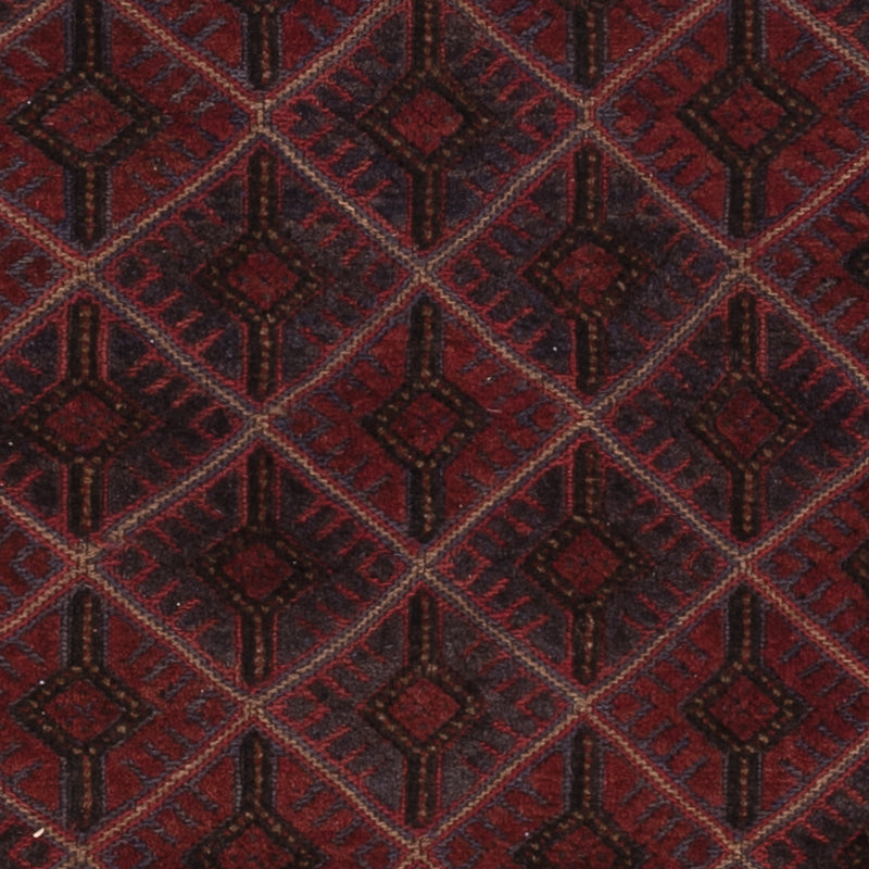 Kelim Afghan Teppich 148x200cm - dunkelbeige