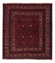 Kelim Afghan Teppich 149x174cm - dunkelrot