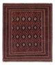 Kelim Afghan Teppich 164x190cm - dunkelbeige