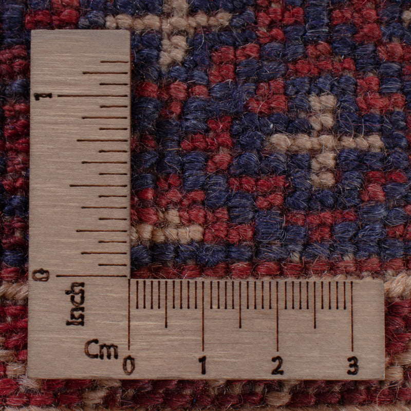 Kelim Afghan Teppich 164x190cm - dunkelbeige