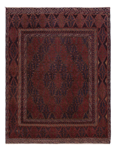 Kelim Afghan Teppich 155x204cm - dunkelbeige