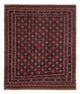 Kelim Afghan Teppich 158x186cm - dunkelbeige