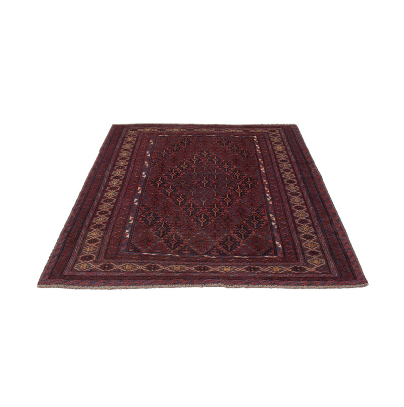 Kelim Afghan Teppich 148x184cm - dunkelbeige