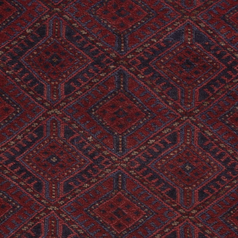 Kelim Afghan Teppich 143x190cm - dunkelbeige