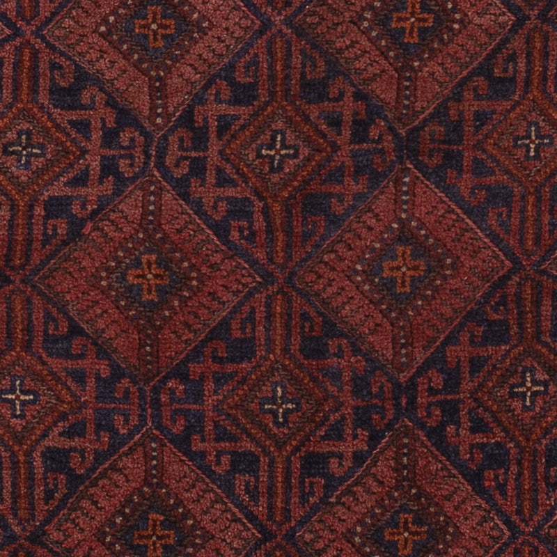 Kelim Afghan Teppich 158x198cm - dunkelbeige