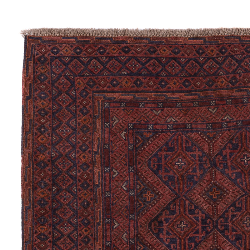 Kelim Afghan Teppich 158x198cm - dunkelbeige