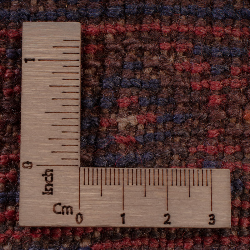 Kelim Afghan Teppich 158x198cm - dunkelbeige