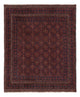 Kelim Afghan Teppich 151x179cm - dunkelbeige
