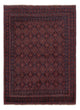 Kelim Afghan Teppich 152x203cm - dunkelbeige