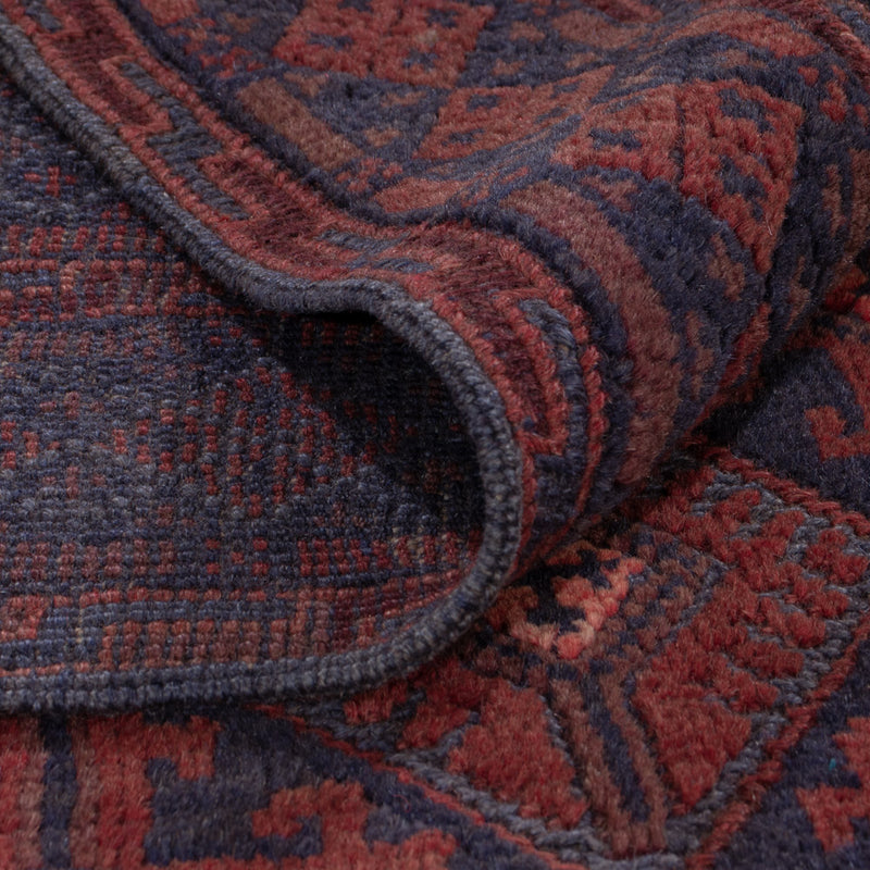 Kelim Afghan Teppich 152x203cm - dunkelbeige