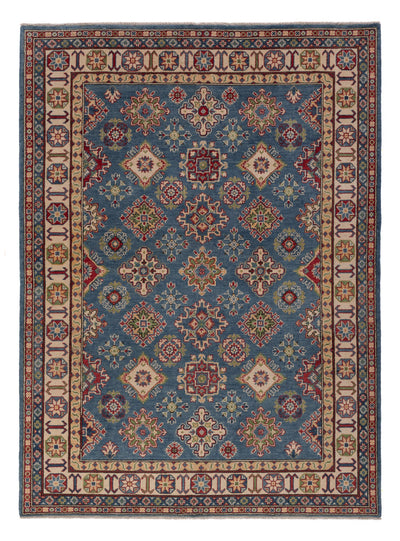 Kazak Teppich 175x234cm - Orientteppich - blau