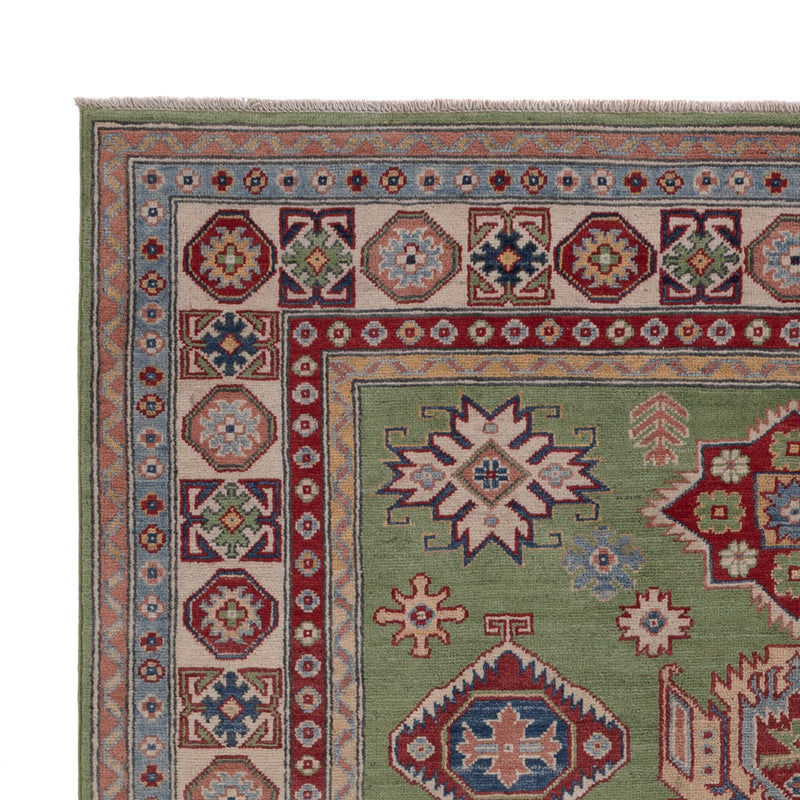Kazak Teppich 173x237cm - Orientteppich - grün