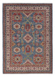 Kazak Teppich 175x247cm - Orientteppich - blau