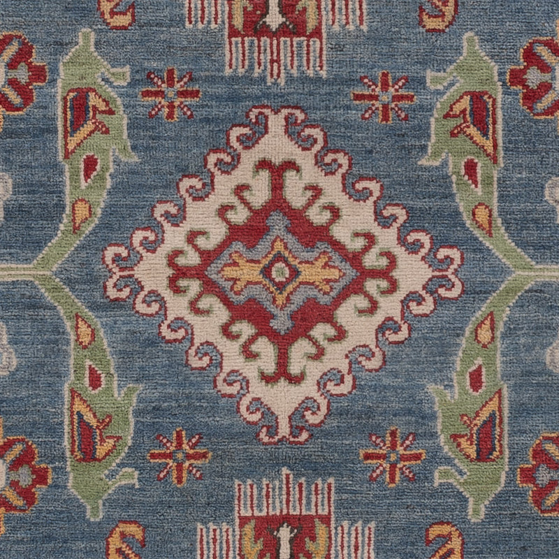 Kazak Teppich 175x247cm - Orientteppich - blau