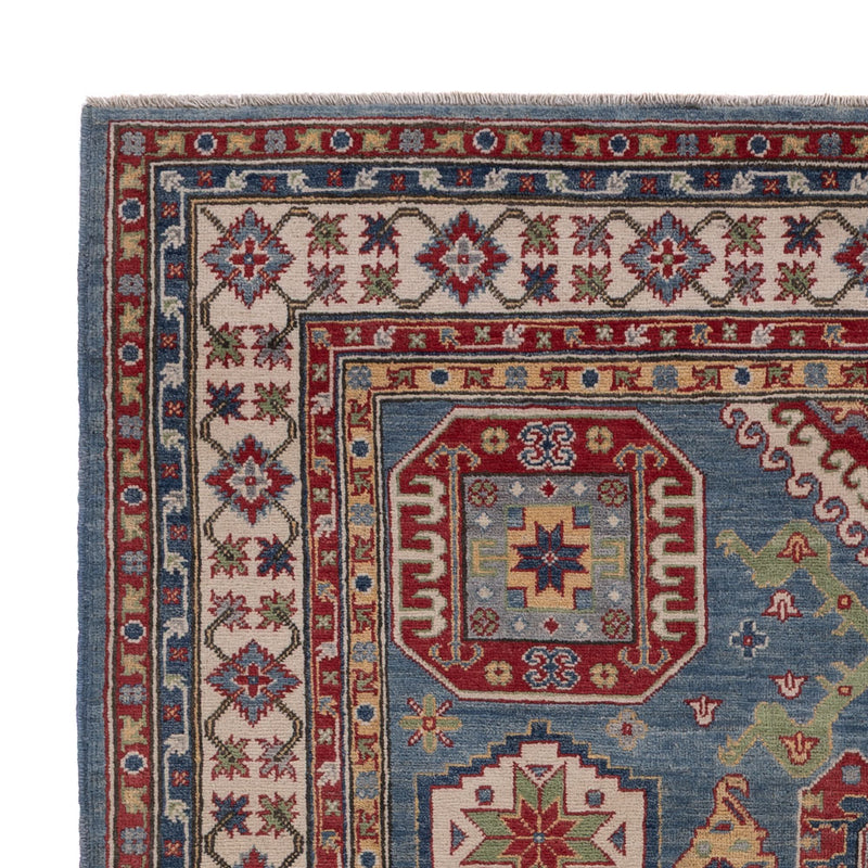 Kazak Teppich 175x247cm - Orientteppich - blau