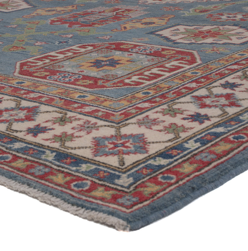 Kazak Teppich 175x247cm - Orientteppich - blau