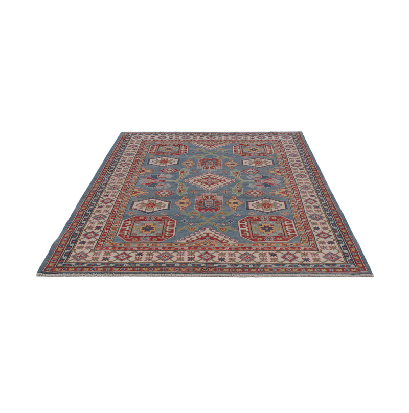 Kazak Teppich 175x247cm - Orientteppich - blau