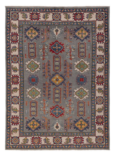 Kazak Teppich 169x231cm - Orientteppich - grau