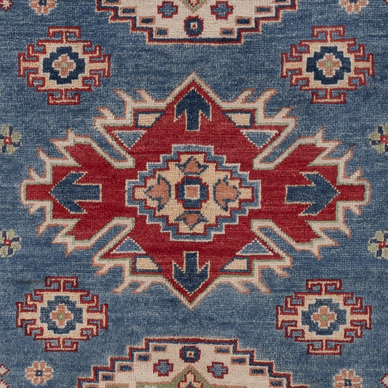 Kazak Teppich 169x237cm - Orientteppich - blau