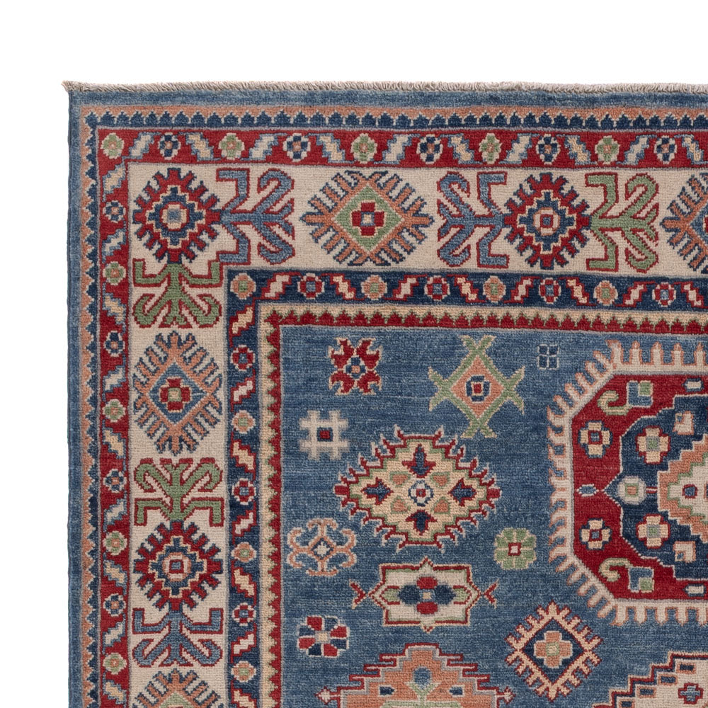 Kazak Teppich 169x237cm - Orientteppich - blau