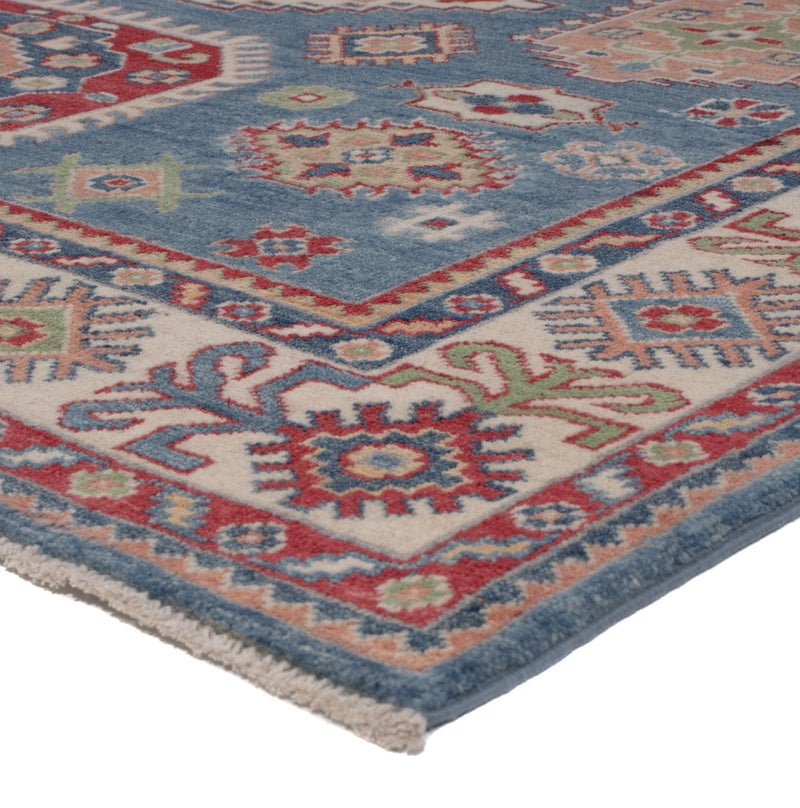 Kazak Teppich 169x237cm - Orientteppich - blau