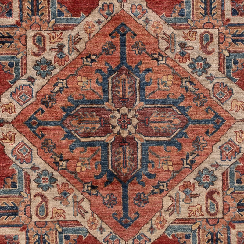Kazak Teppich 190x256cm - Orientteppich - rot