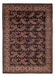 Kazak Teppich 188x258cm - Orientteppich - dunkelblau