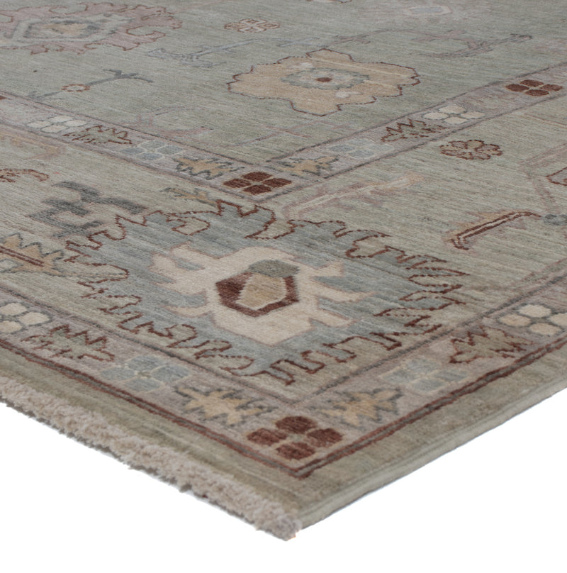 Usak Teppich 174x246cm - Orientteppich - grau