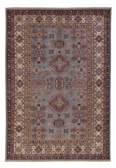 Kazak Teppich 169x247cm - Orientteppich - hellblau