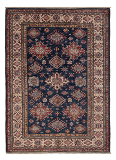 Kazak Teppich 172x238cm - Orientteppich - dunkelblau
