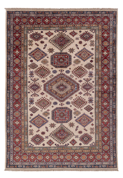Kazak Teppich 170x245cm - Orientteppich - rosa