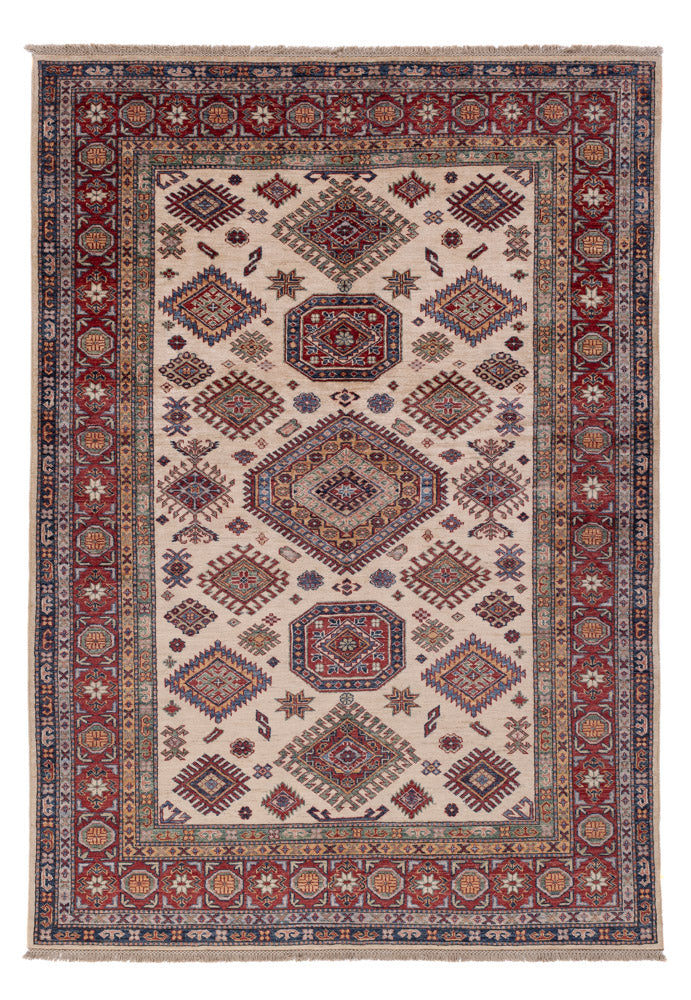 Kazak Teppich 170x245cm - Orientteppich - rosa