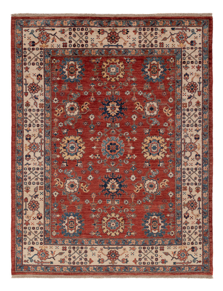 Kazak Teppich 154x199cm - Orientteppich - rot
