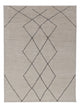 Berber Teppich 150x204cm - Wollteppich - hellgrau