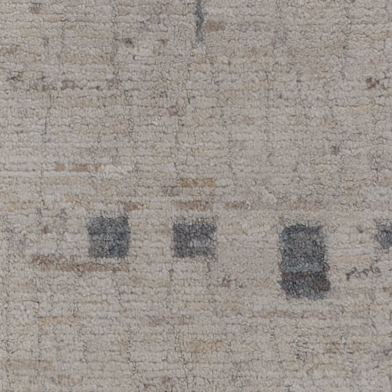 Berber Teppich 150x192cm - Wollteppich - grau
