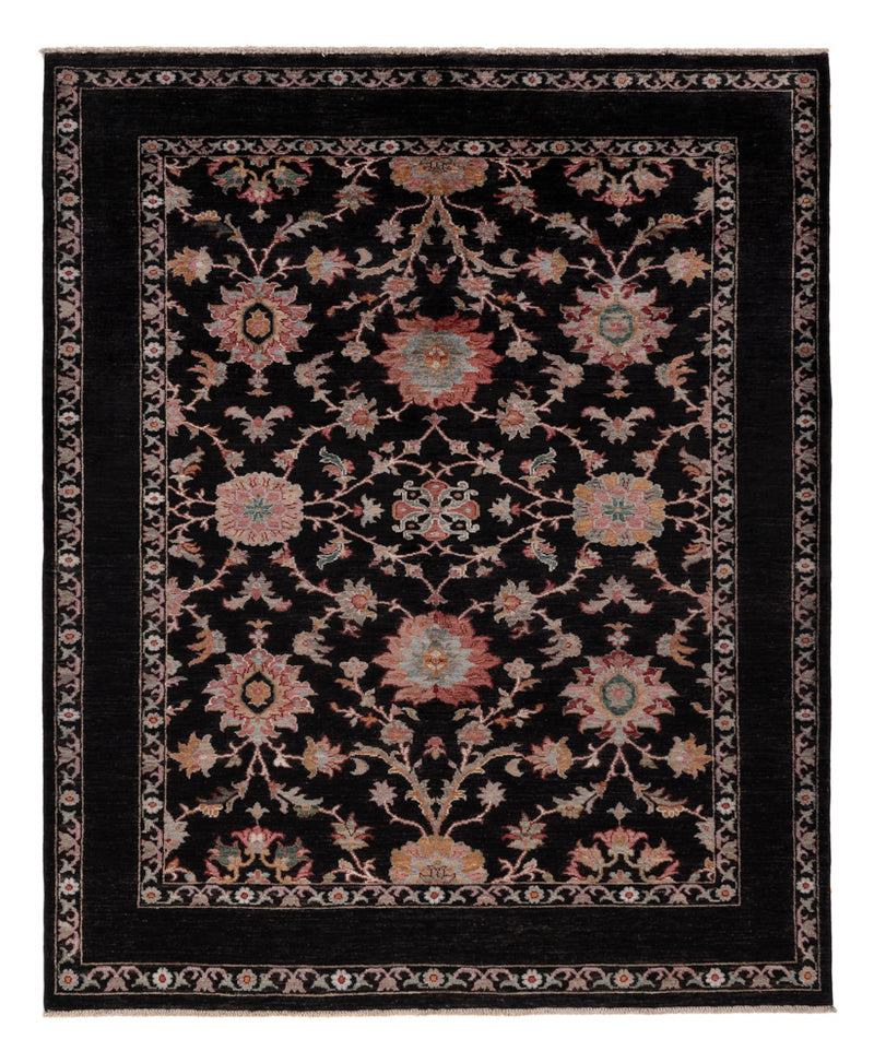 Ariana Teppich 154x194cm - Orientteppich - dunkelblau