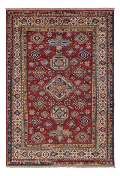 Kazak Teppich 147x214cm - Orientteppich - rot