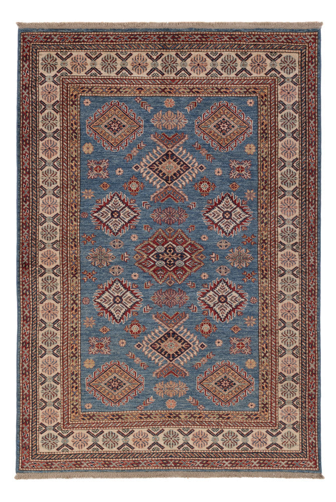 Kazak Teppich 149x215cm - Orientteppich - blau
